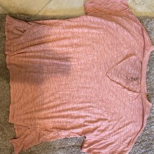 Free people pink tee